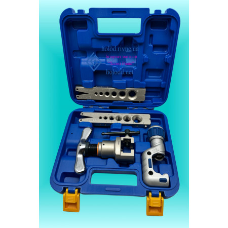 Набір для обробки труб VALUE VFT 808-MIS чемодан (дві планки метр/дюйм, один труборіз, одна вальцовка)