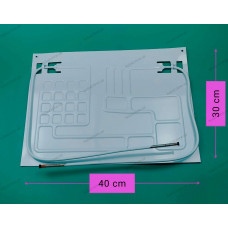 Випарник 400 x 300 мм двоканальний; довжина трубки 0,6-0,6м, D-6мм