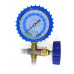 Манометр колектор одновентильний  G-466-A (R22, 12, 502, 134) з краном