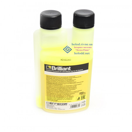 Флуоресцент , детектор холодоагенту Brilliant 250 ml (жовтий) TR1003.01.S1