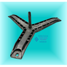 Хрестовина барабана для пральної машини BOSCH SIEMENS 00224400, (вал L=102мм, d = 22/17/17мм) оригінал
