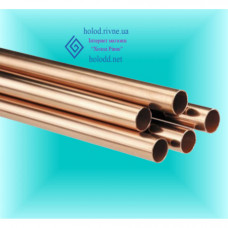 Труба тверда мідна 15 х1
