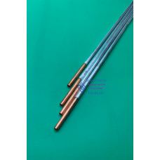 Труба-перехідник Al-Cu, 1 м (7 см мідь, 93 алюміній )